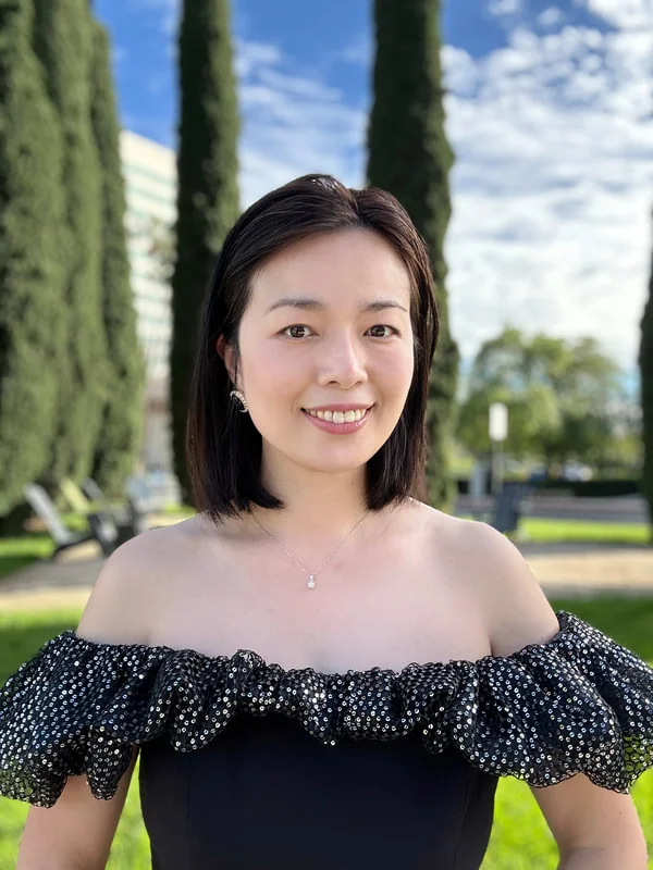 Amabile piano faculty member in a professional portrait